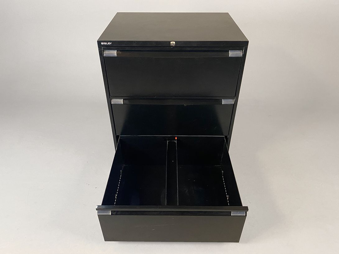 Foto Black Metal Sisley File Cabinet h100x80x62