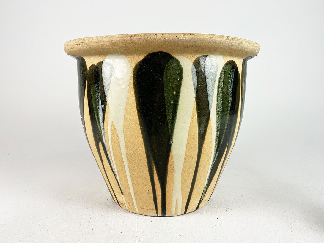 Foto Huge Earth Toned Flower Pot h31 C7