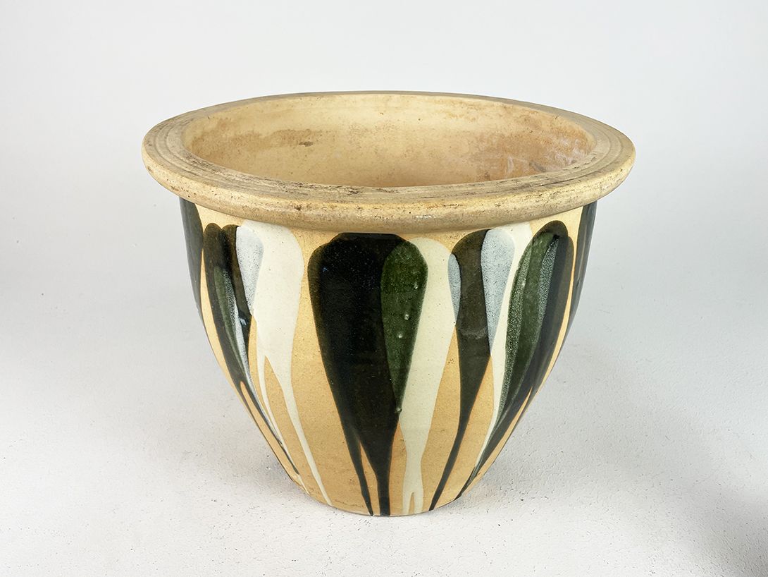 Foto Huge Earth Toned Flower Pot h31 C7