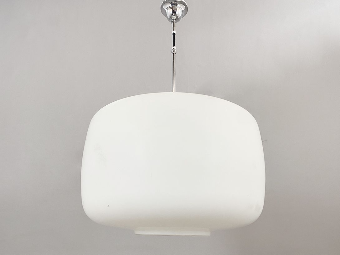 Foto Squared white Pendant Lamp 50