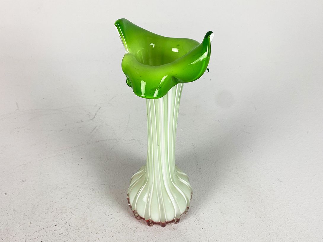 Foto Rhubarb Lookalike Glass Vase h30