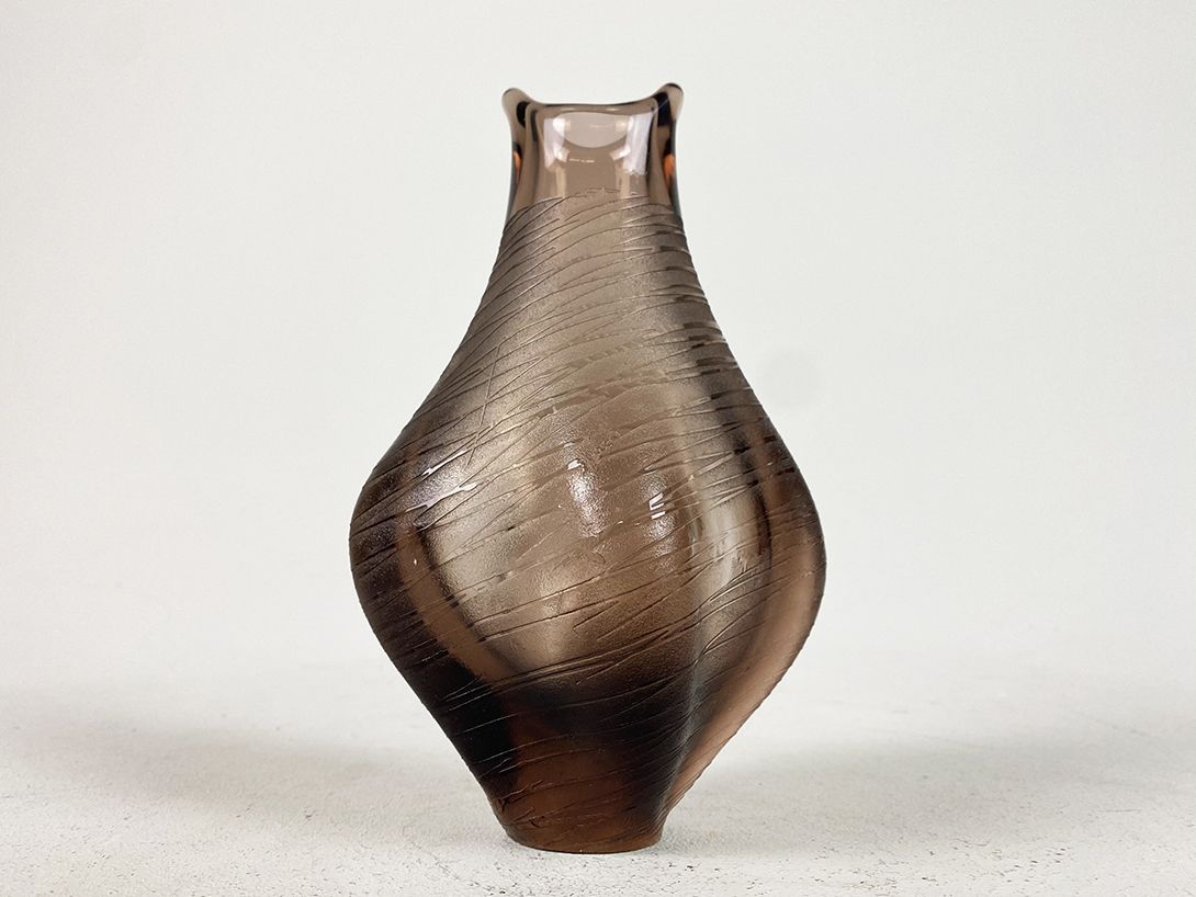 Foto Brown Glass Vase h21