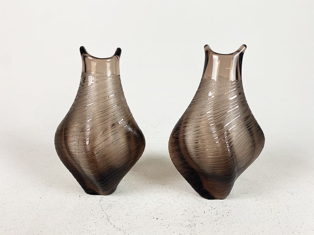Foto Brown Glass Vase h21