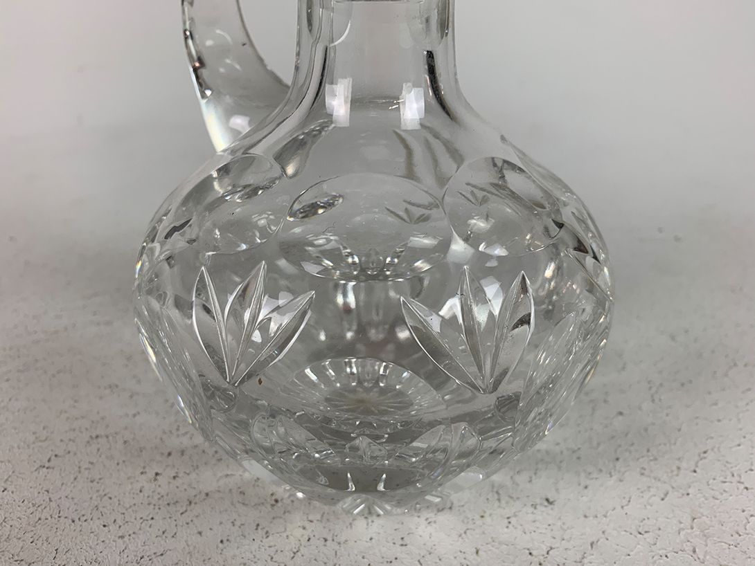 Foto Glass Carafe with Handle h23