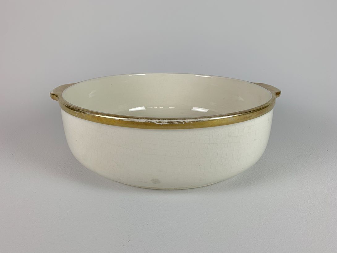 Foto Porcelain Wash Bowl with Gold Rim ø38