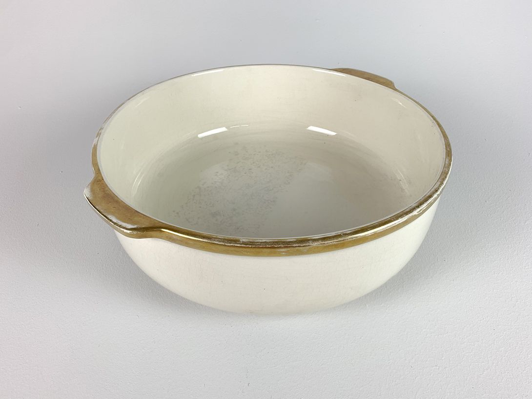 Foto Porcelain Wash Bowl with Gold Rim ø38
