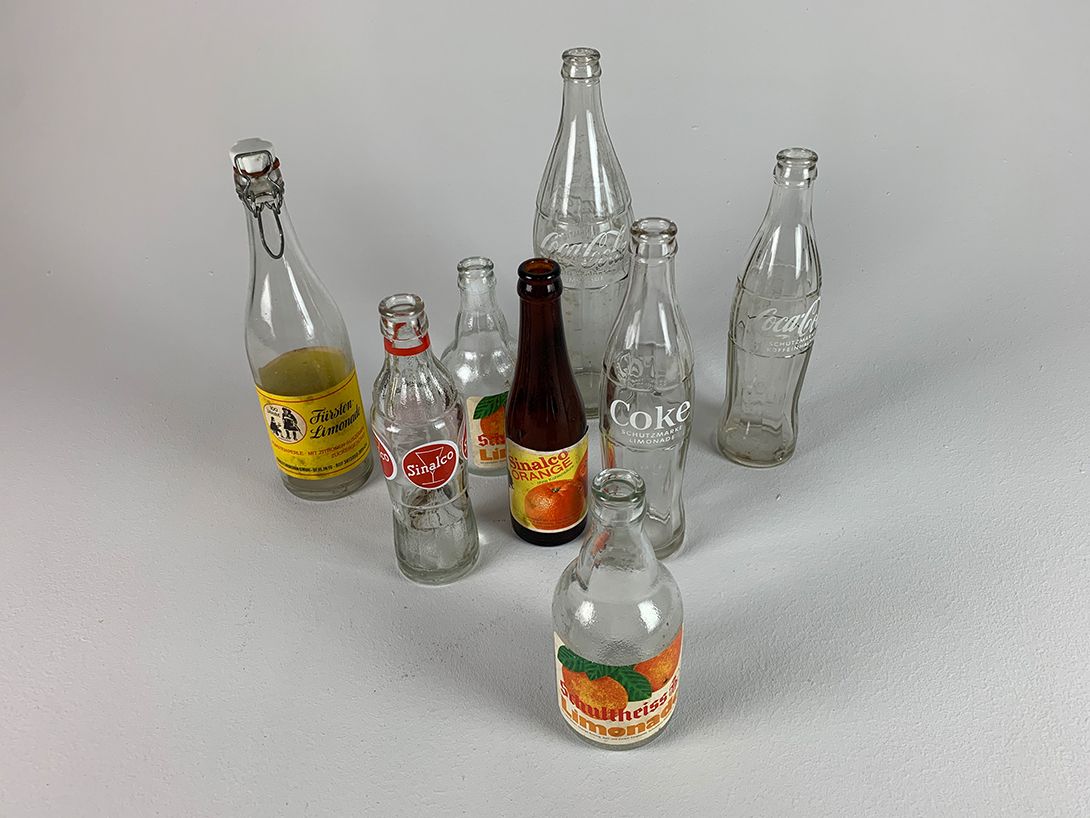 Foto Various Vintage Soda Bottles