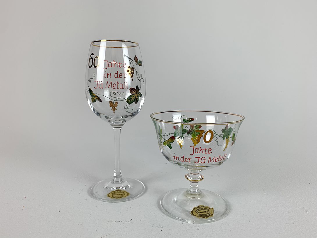 Foto IG Metall Anniversary Glasses