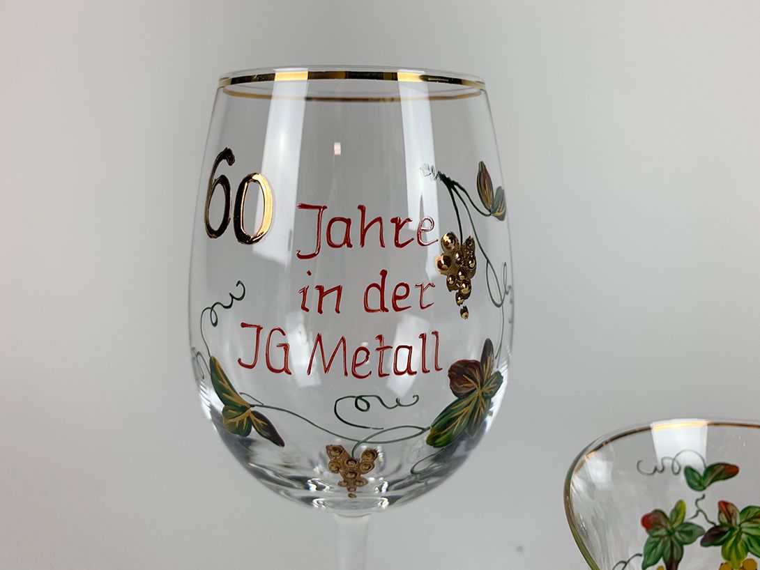 Foto IG Metall Anniversary Glasses