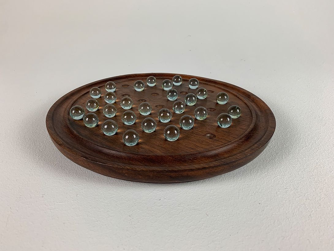 Foto Solitaire Game with Glass Marbles ø28