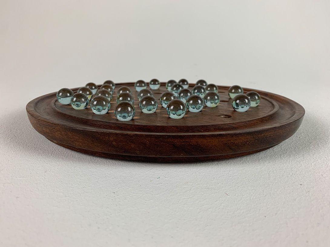 Foto Solitaire Game with Glass Marbles ø28
