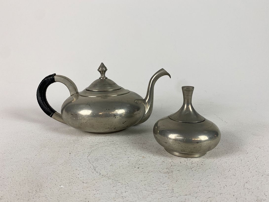 Foto Tin Tea Set