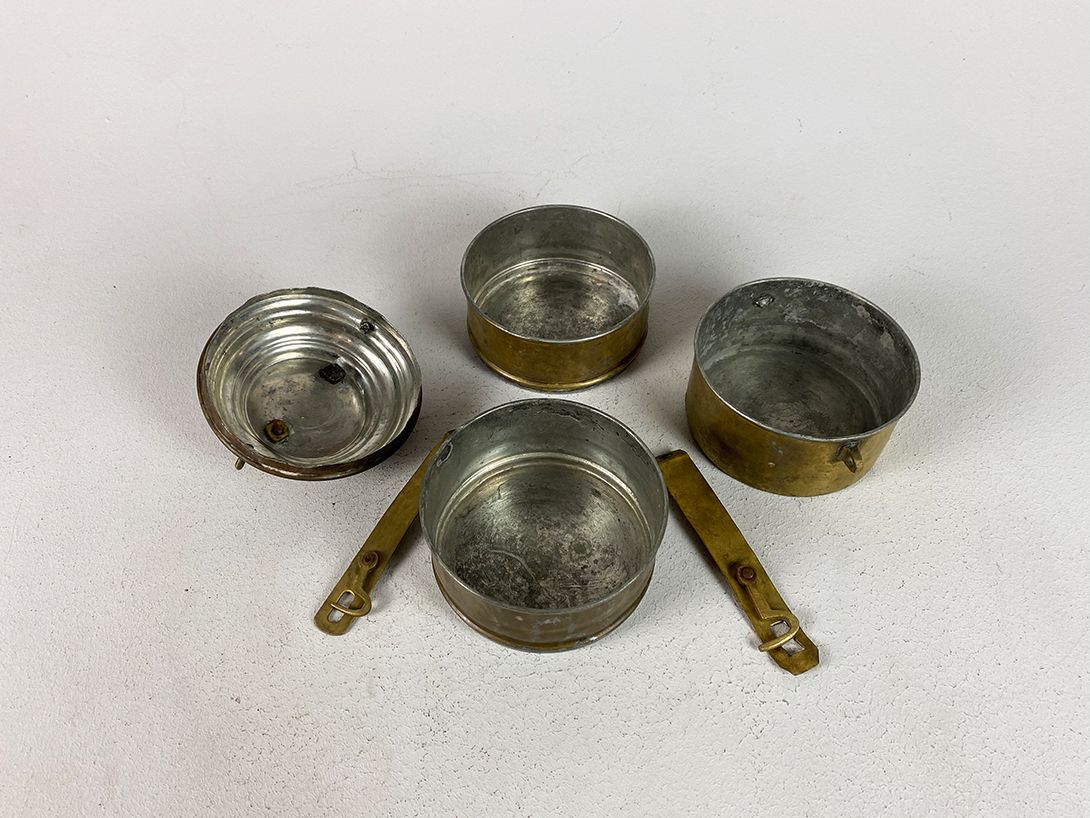 Foto Stackable Tin Camping Pots