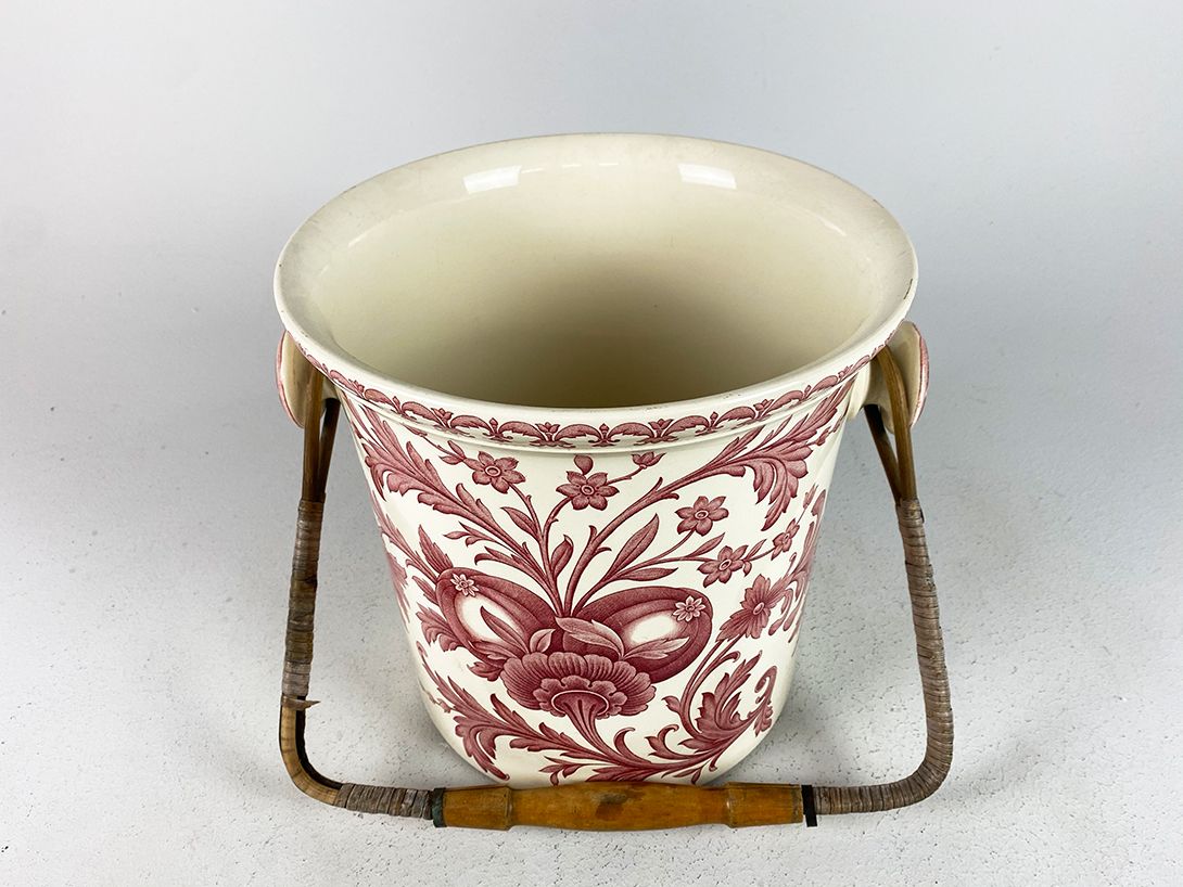 Foto Delicate Porcelain Wine Cooler, Dresden 1890, h28x28 //