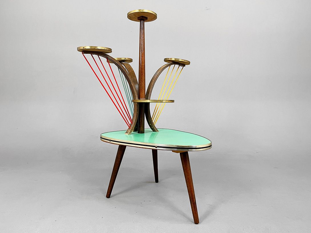 Foto Colorful Flower Table Masterpiece 1952 h90x55x63