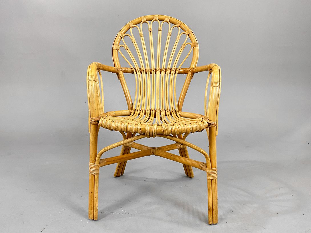 Foto Bamboo Armchair h91