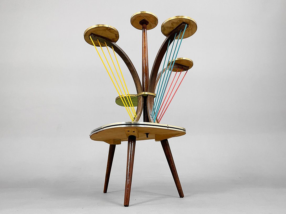 Foto Colorful Flower Table Masterpiece 1952 h90x55x63