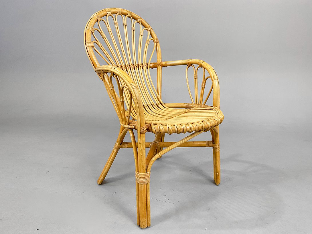Foto Bamboo Armchair h91