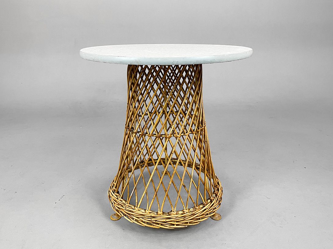 Foto Basket Foot Side Table h63x60