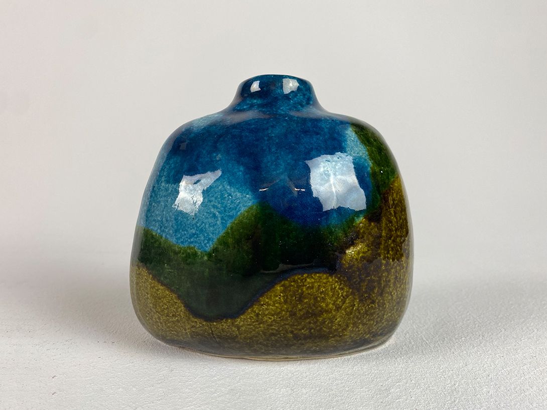 Foto Glossy Landscape Vase h14 D5