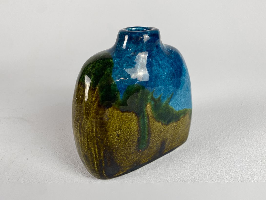 Foto Glossy Landscape Vase h14 D5