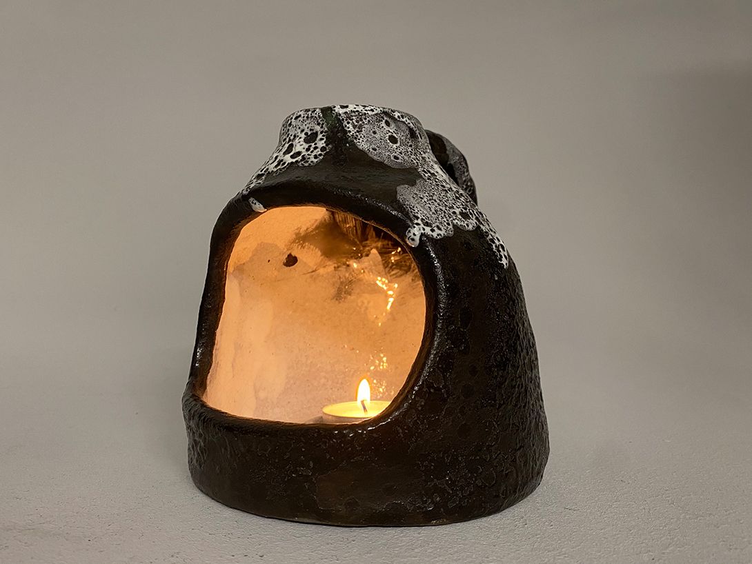 Foto Jug Tea Light Holder h17x15