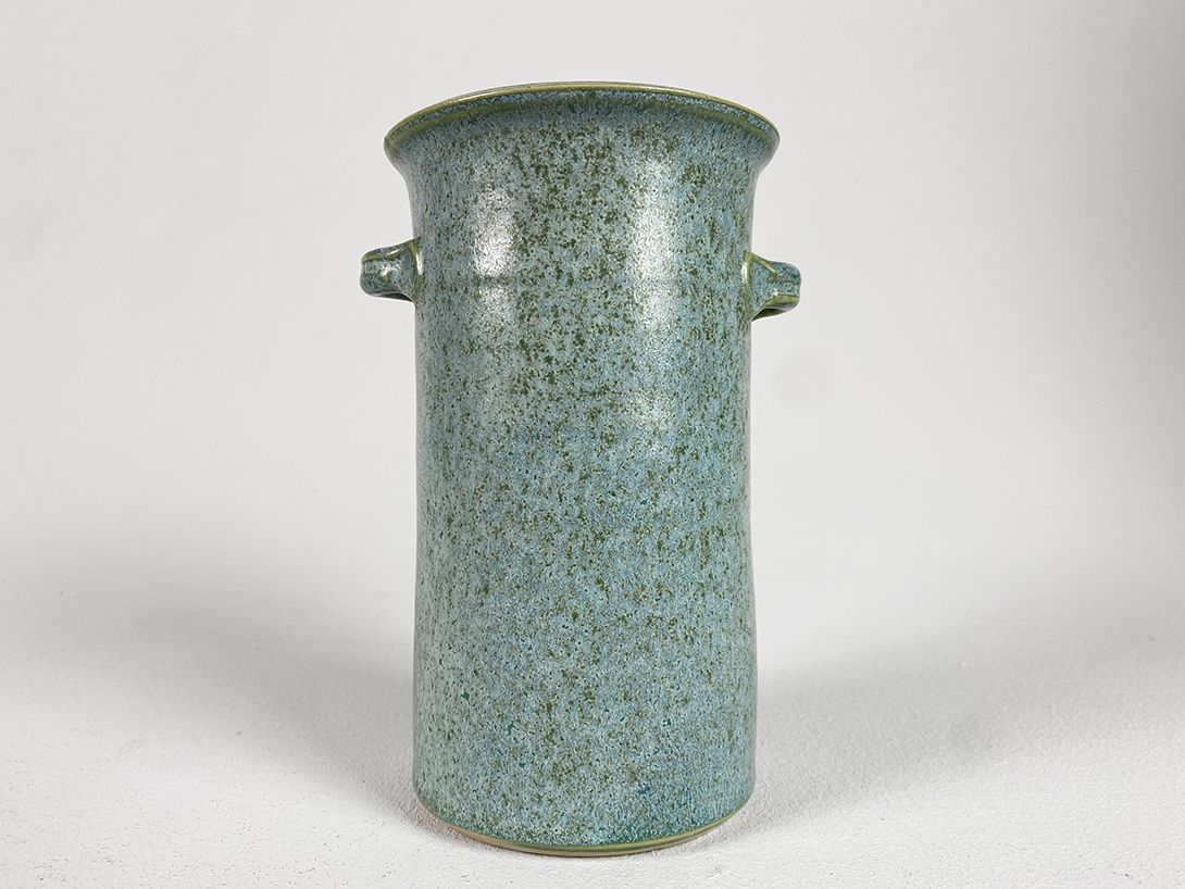 Foto Green Sprinkled Vase h18 C6