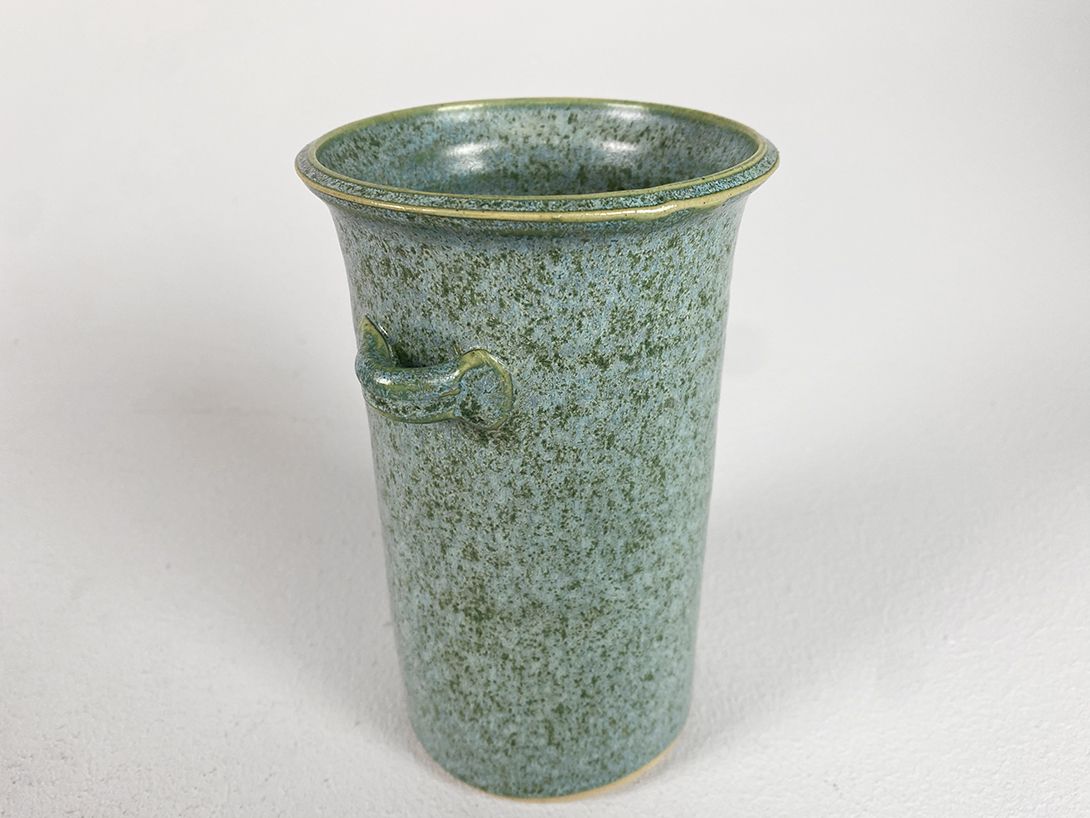 Foto Green Sprinkled Vase h18 C6