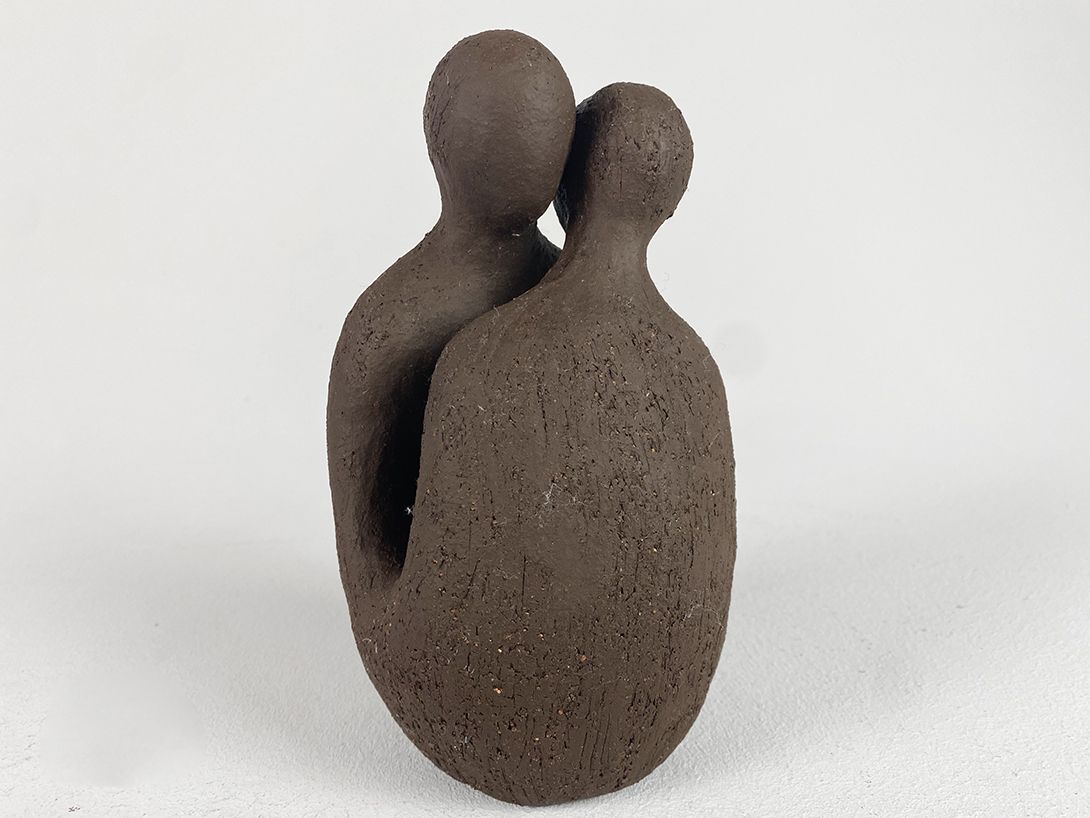 Foto The Hug Sculpture h20x11