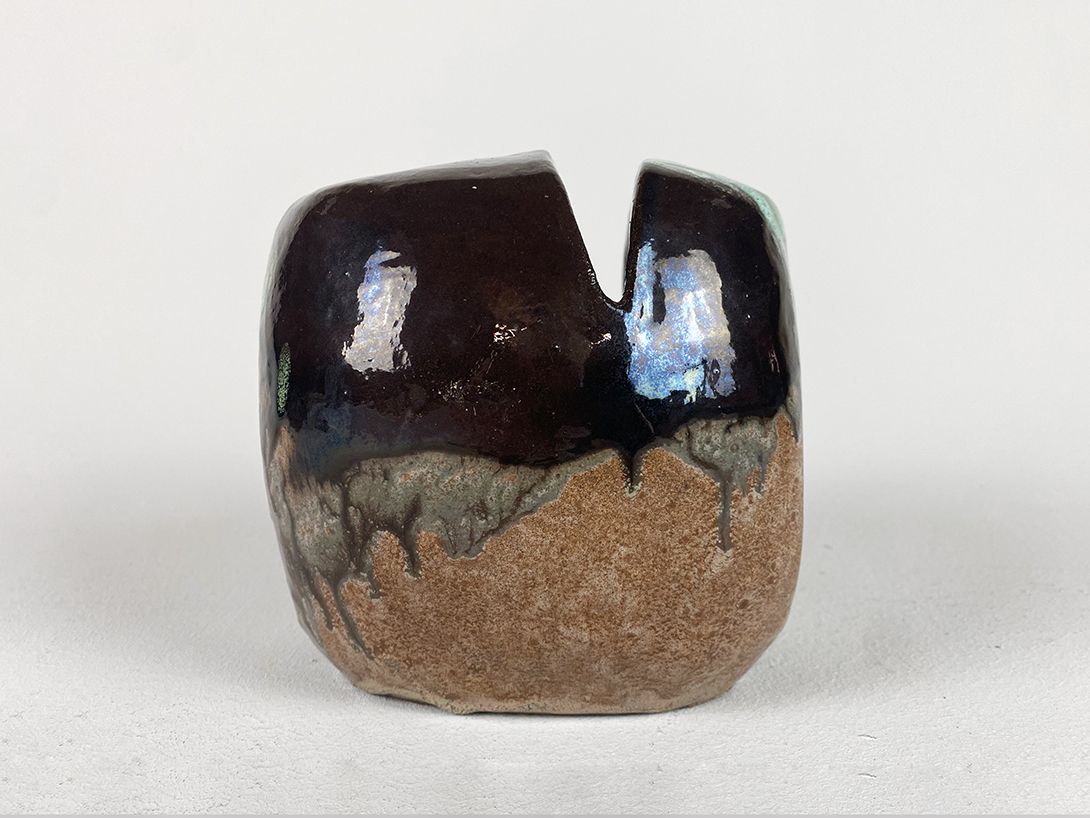 Foto Square Ceramic Vase h16 D5