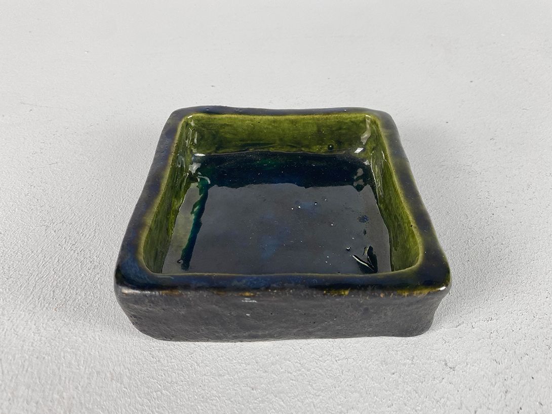 Foto Green Glossy Ashtray ø15cm