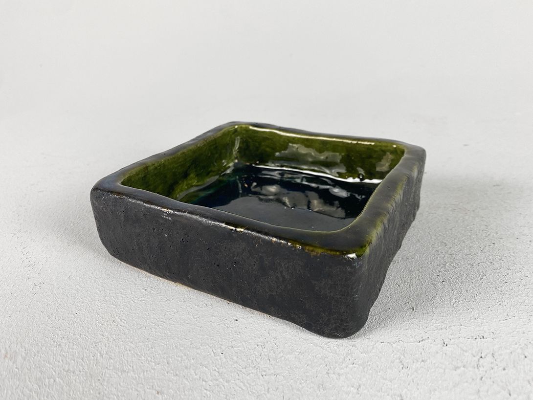 Foto Green Glossy Ashtray ø15cm