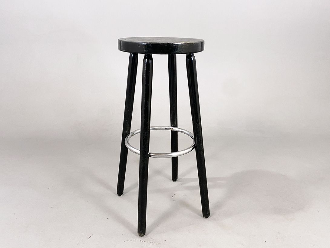 Foto Black Barstool h82x35