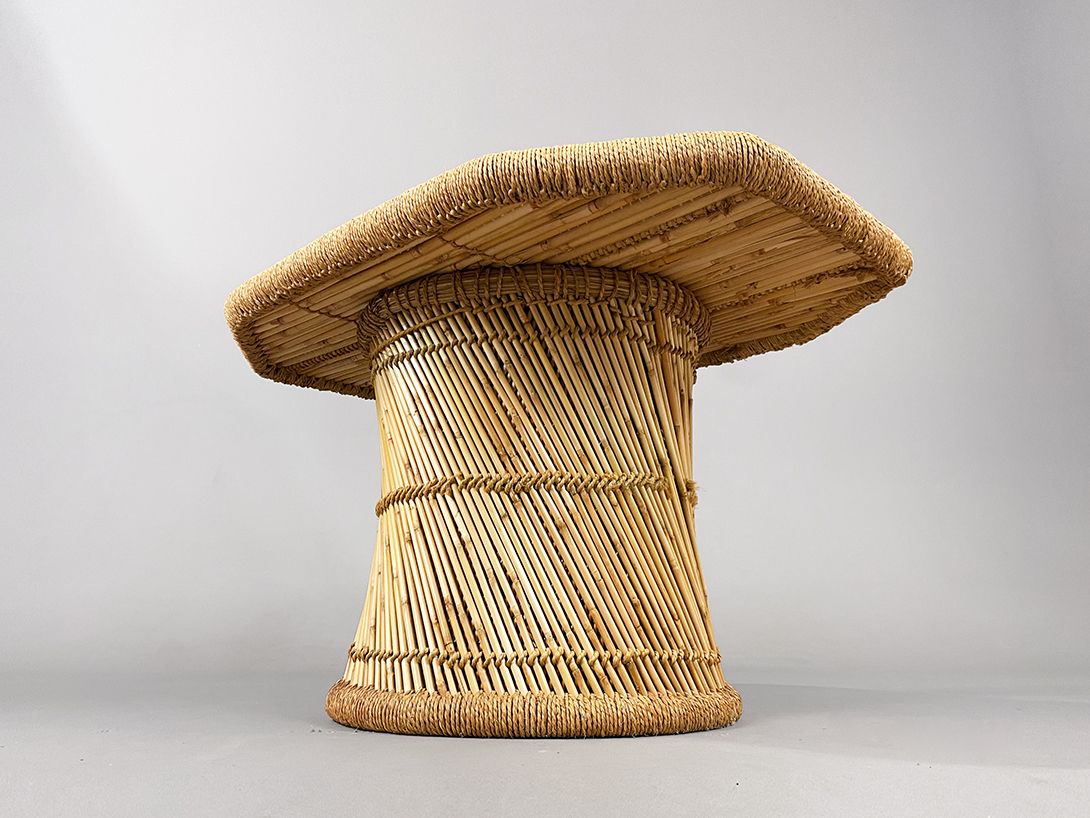 Foto Bamboo Side Table h52x89x64