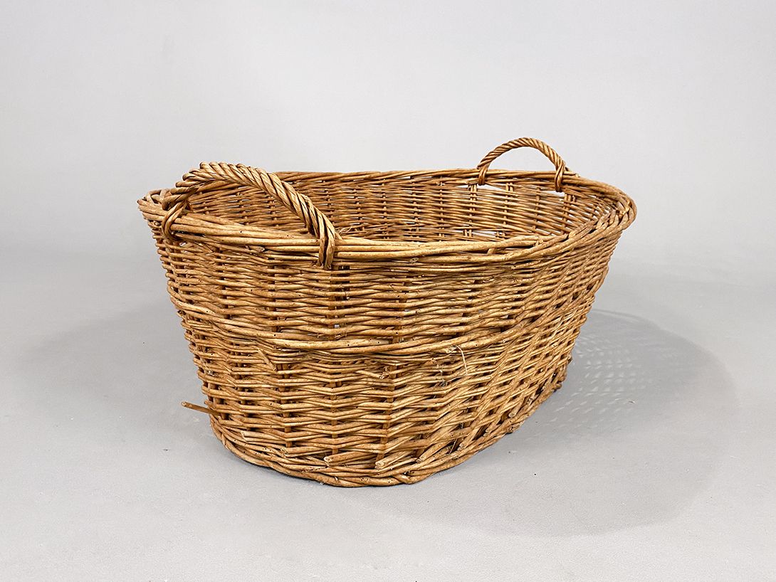 Foto Large Wicker Basket with Handles h34x80x54
