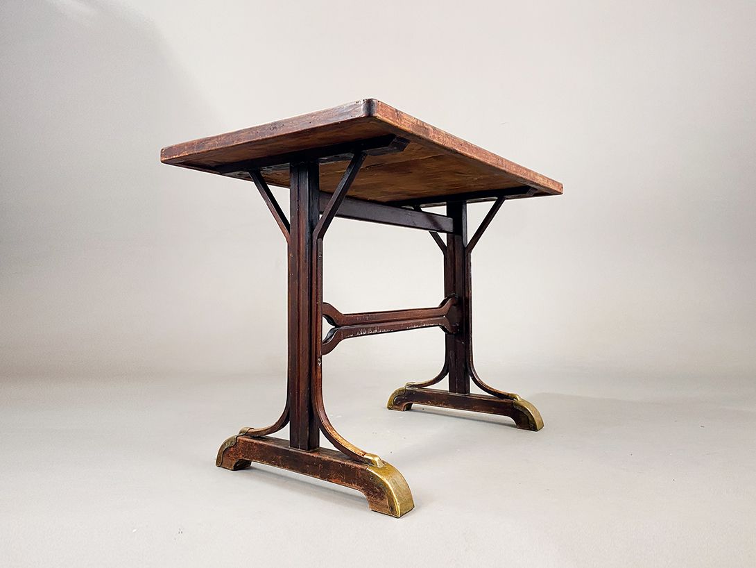 Foto Rustic Dark Brown Table h74x106x60