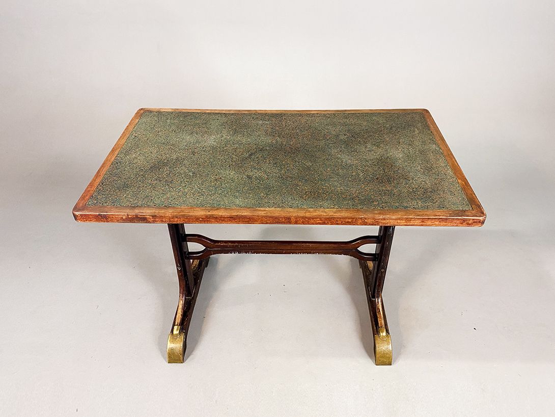Foto Rustic Dark Brown Table h74x106x60