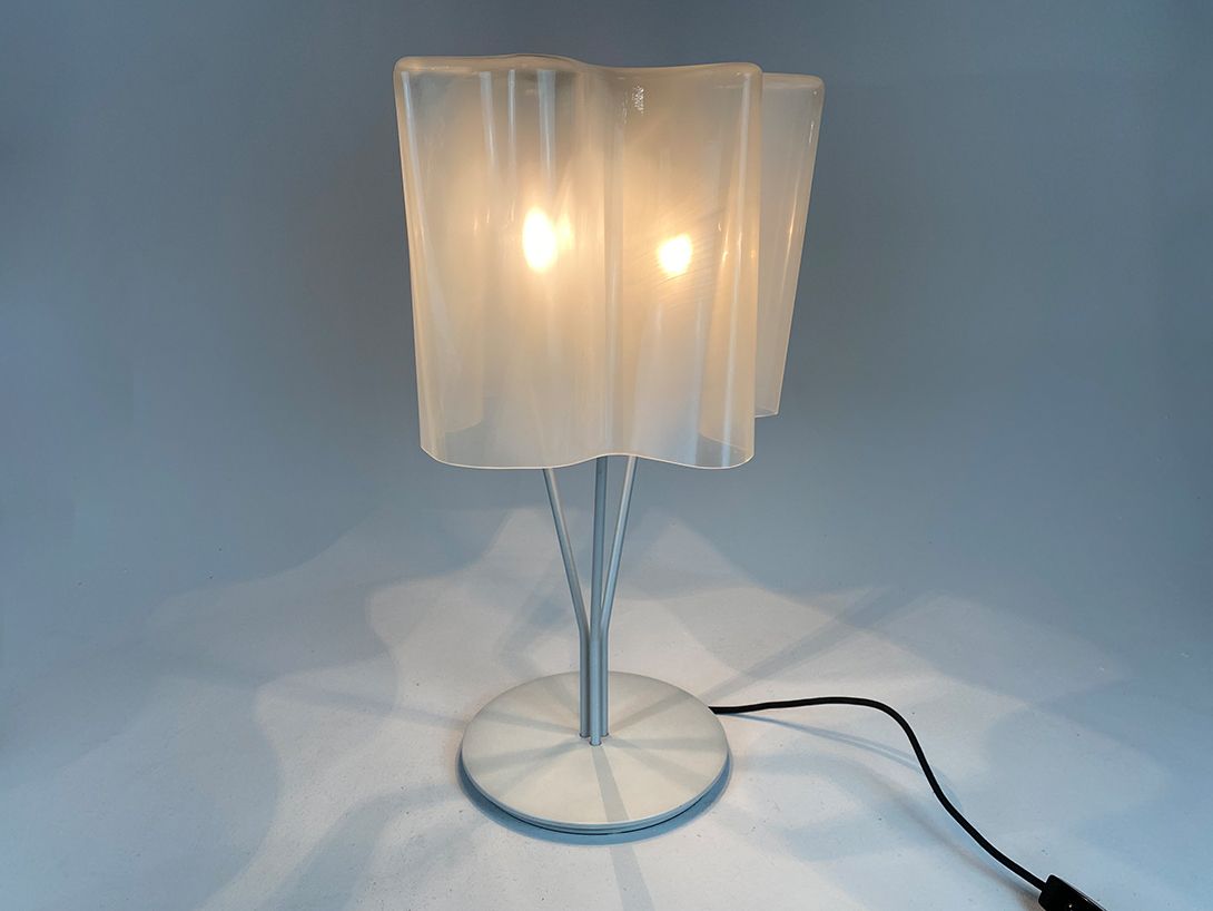 Foto Artemide Logico Organic Shaped Glass Lamp, Italy h64