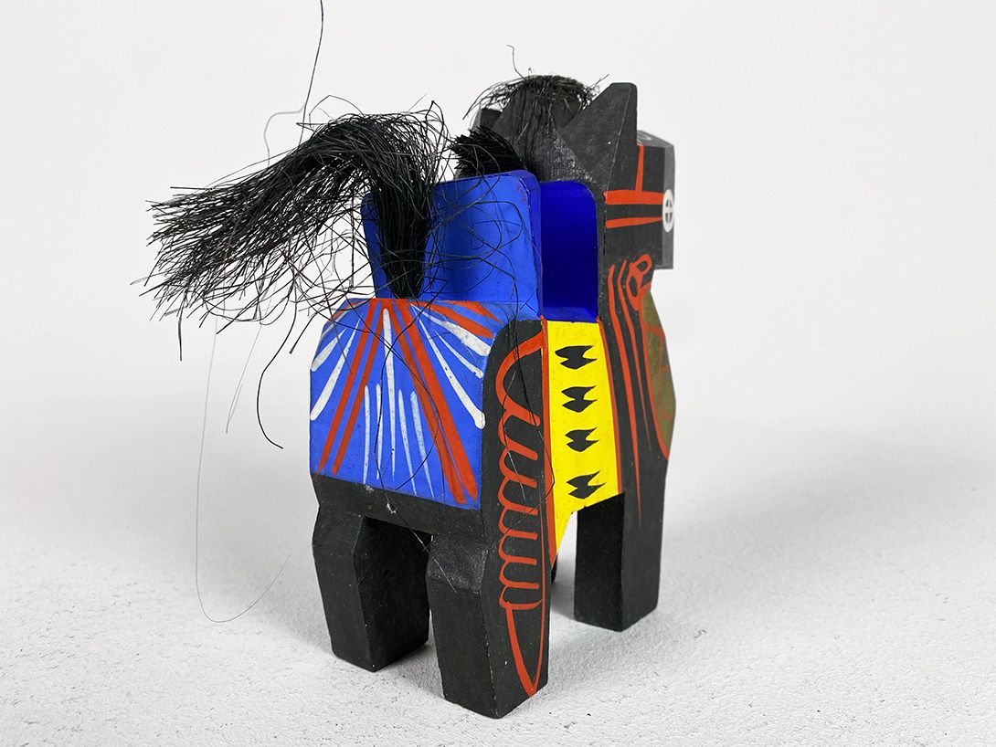 Foto Colorful Wooden Horse h17