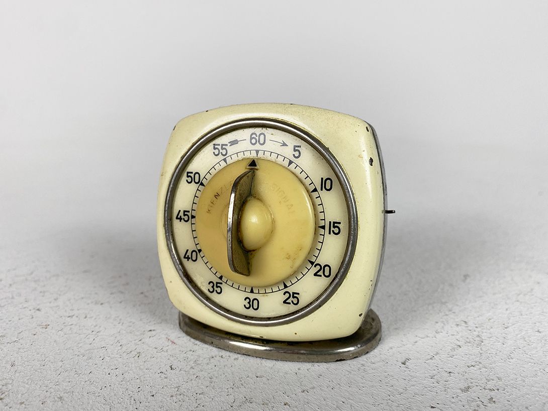 Foto Tiny Old Yellow Stopwatch