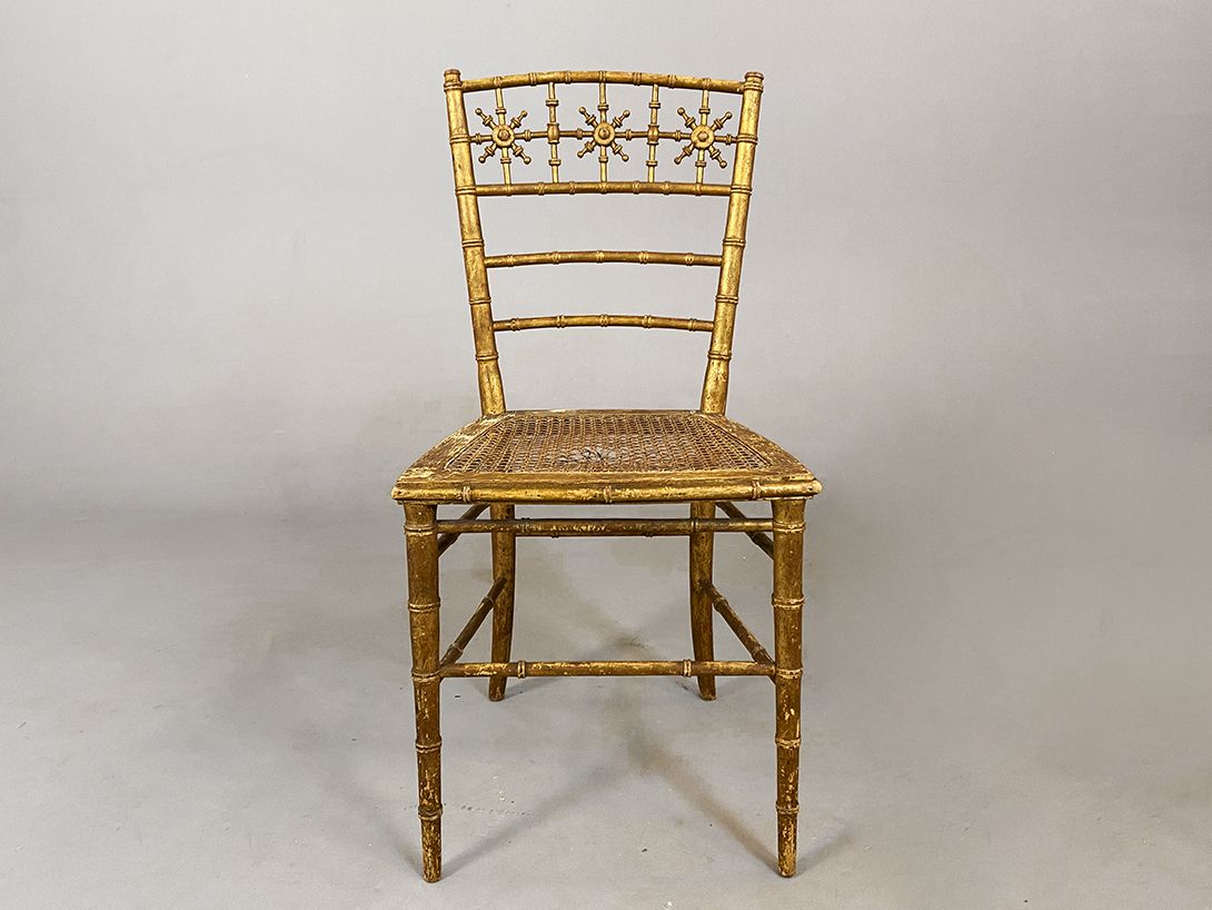 Foto Thonet Bamboo Coffee Chair Bohemia 1921