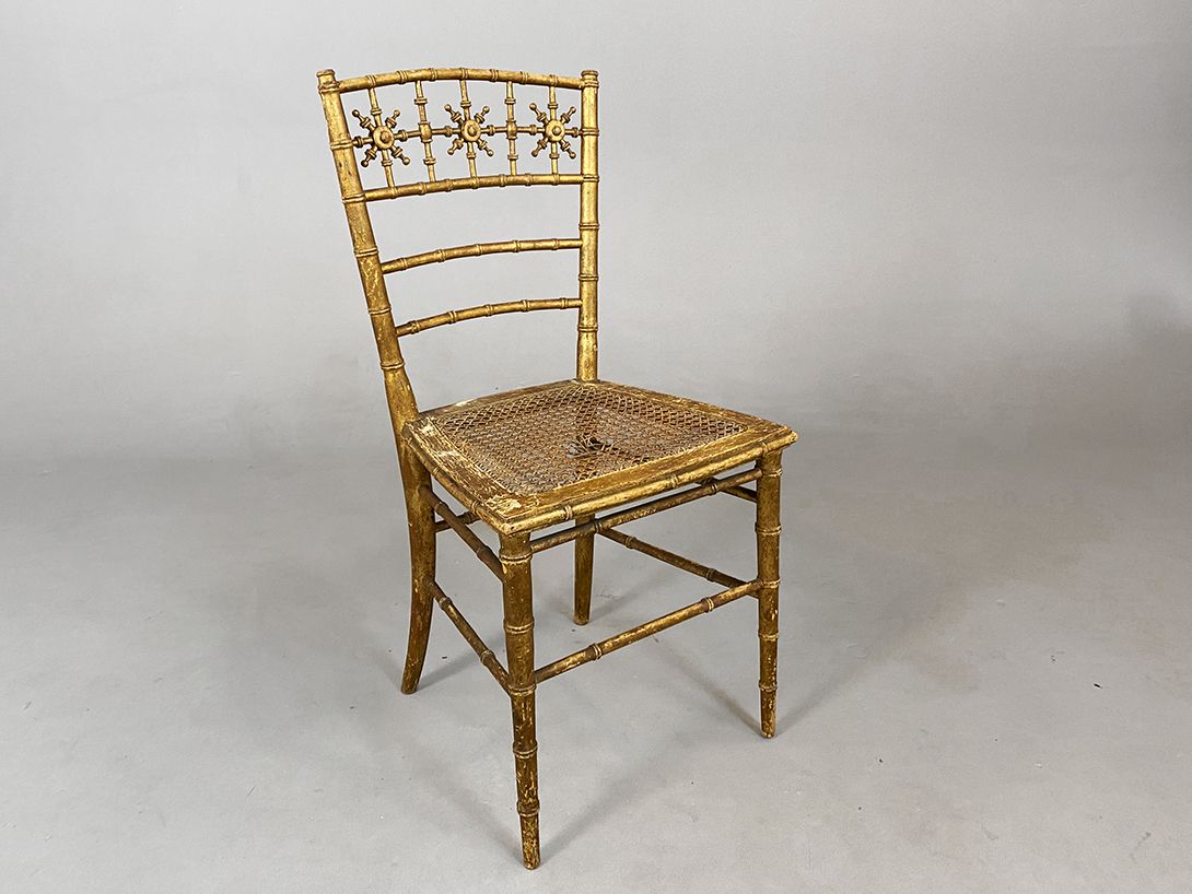 Foto Thonet Bamboo Coffee Chair Bohemia 1921