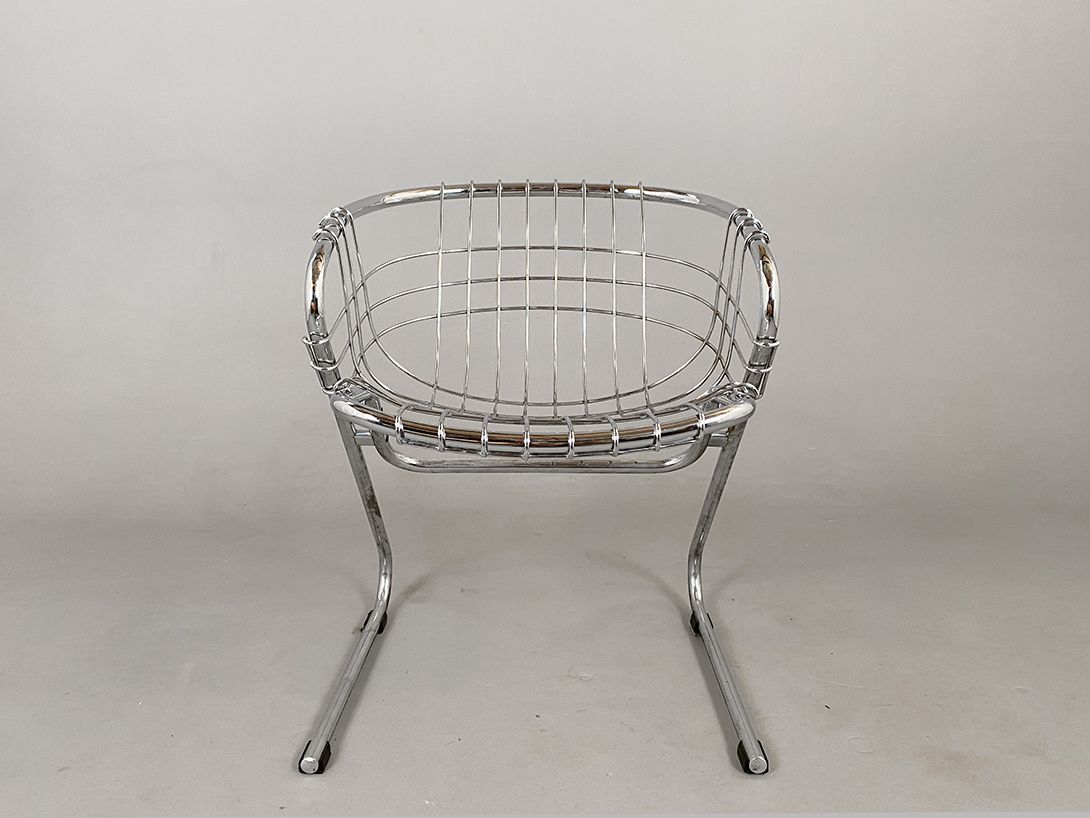 Foto Wire Chair Chrome Shopping Cart Freaky Form