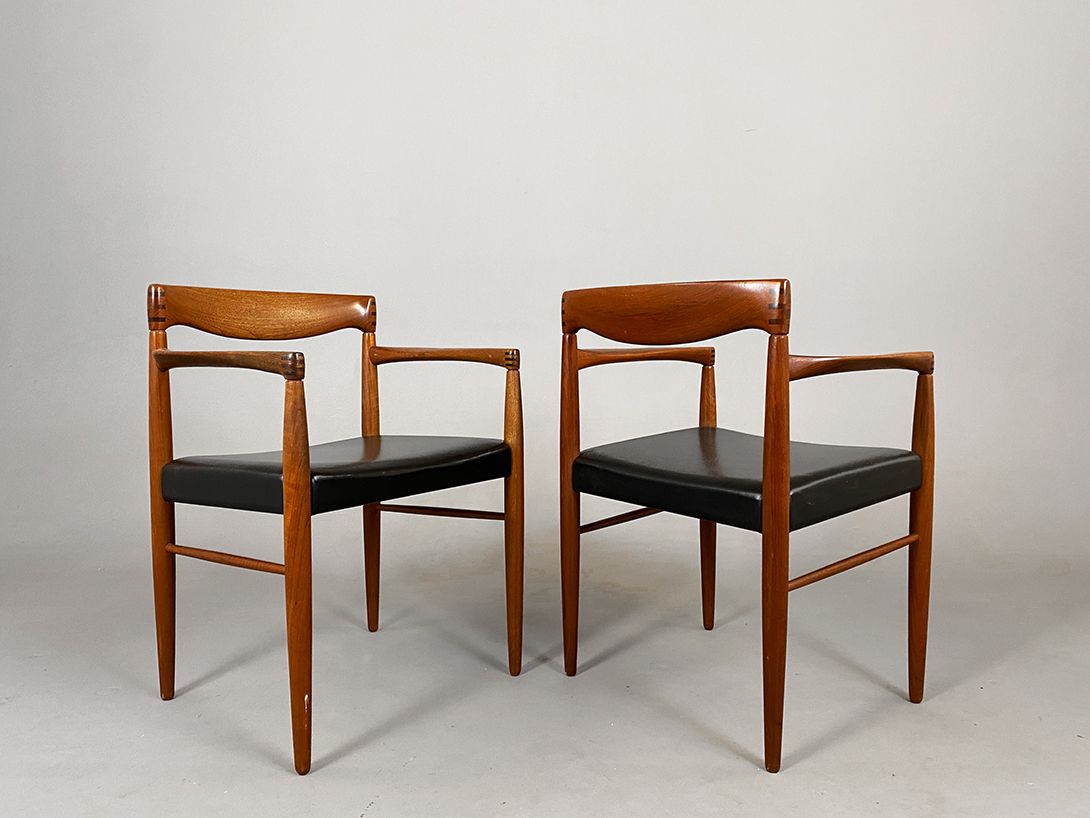 Foto Teak Chairs H. W. Klein Bramin