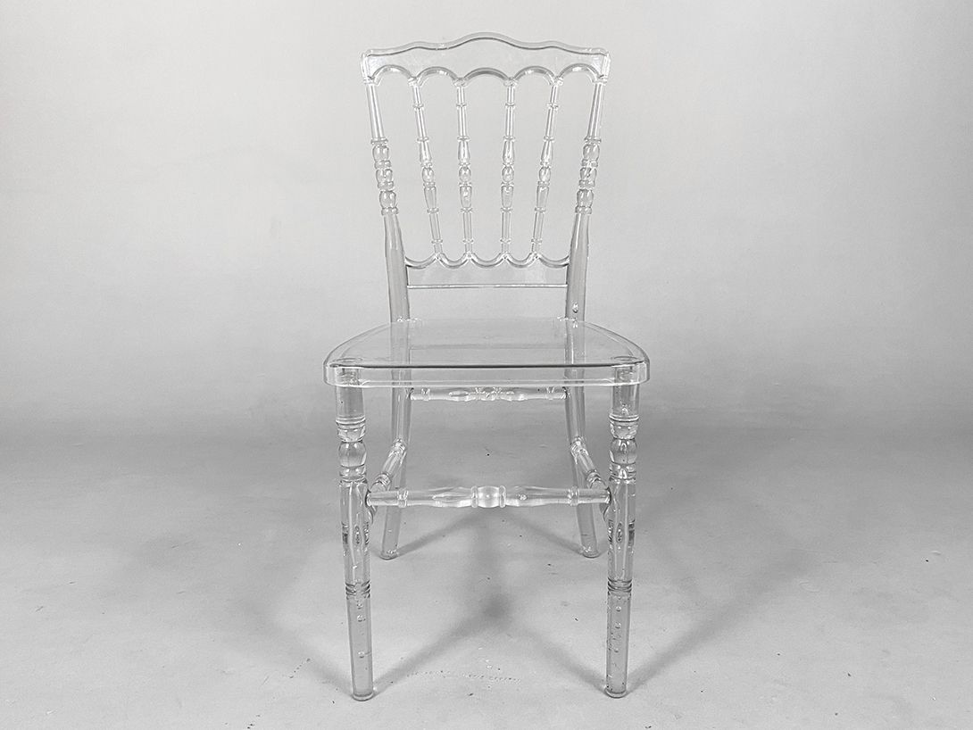 Foto Transparent Ghost Chiavari Plexi Chair h89