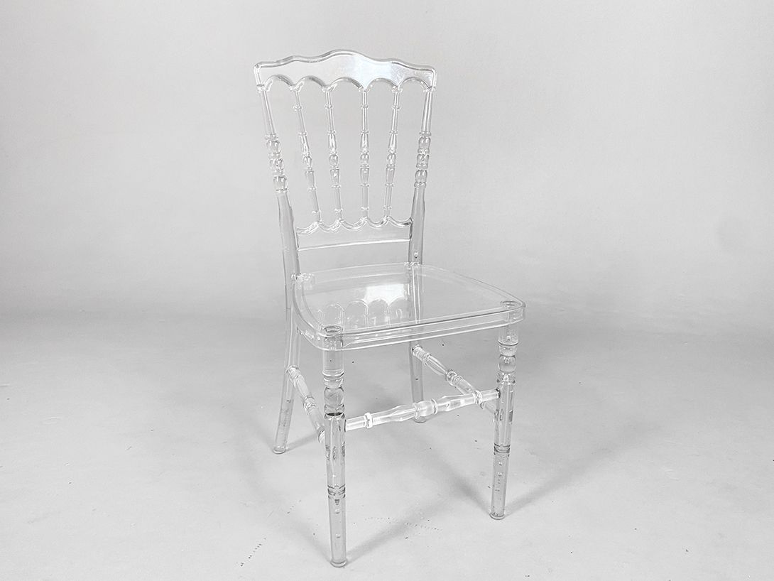 Foto Transparent Ghost Chiavari Plexi Chair h89