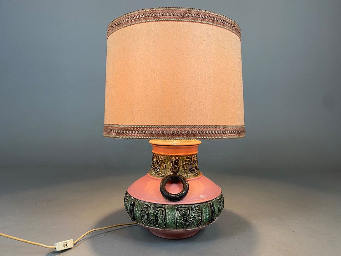 Foto Large Pink Lamp The Godfather Italy 1972 h76