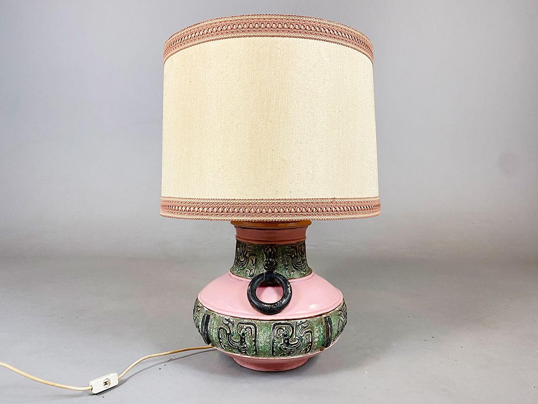 Foto Large Pink Lamp The Godfather Italy 1972 h76