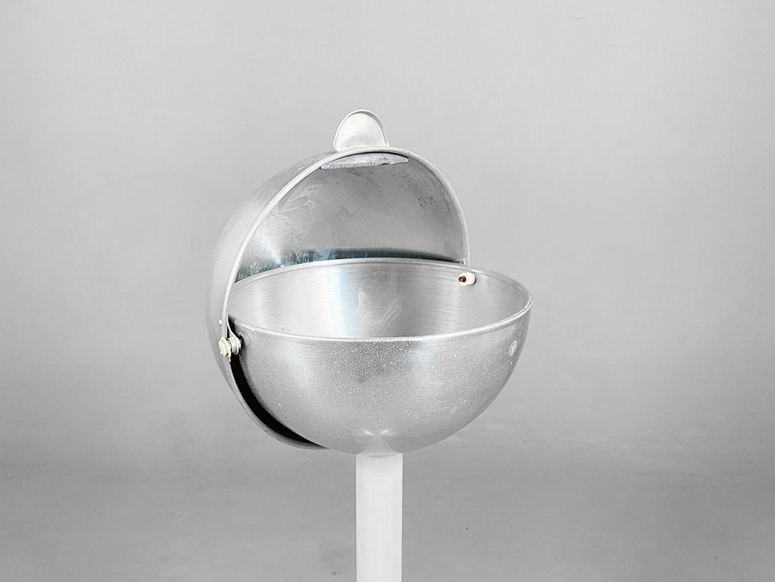Foto Silver Floor Ashtray h92x26