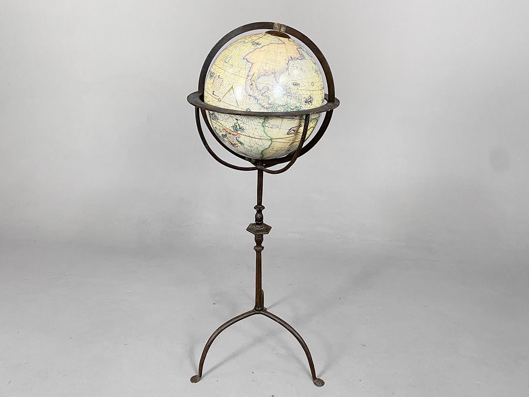 Foto Antique Standing Globe h109